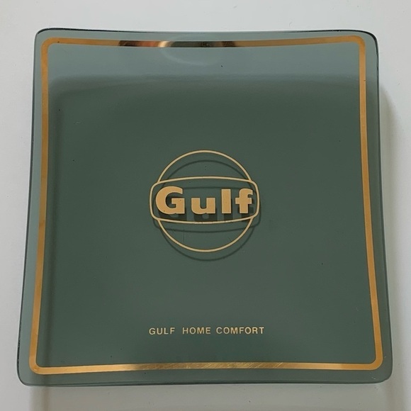 Other - VINTAGE GULF OIL PROMOTIONAL ASHTRAY